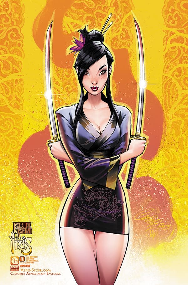 Aspen Comics Celebrates Customer Appreciation Week With Sale, Free J. Scott Campbell Variant