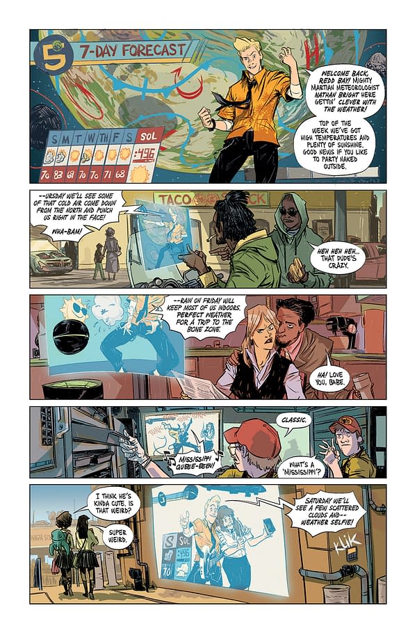 When a Grown Man Breast Feeds a Baby &#8211; Jody LeHeup and Nathan Fox's Weatherman #1 from Image Comics Previewed
