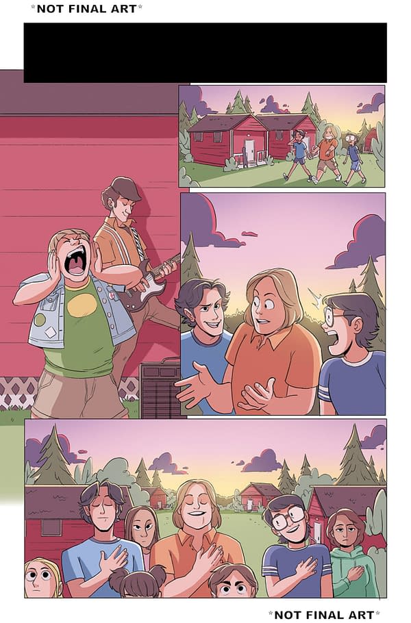 BOOM! OGN First Looks: Wet Hot American Summer OGN and Wild's End: Journey's End