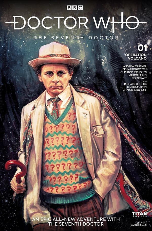 Doctor Who: The Seventh Doctor- Operation Volcano cover by Alex X. Zhang