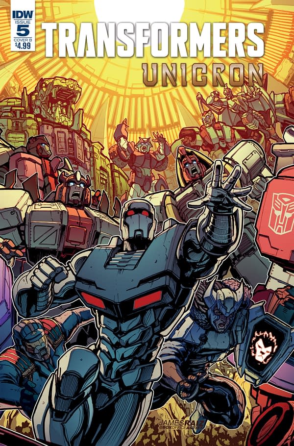 IDW Promises to Continue Publishing Transformers Comics After Unicron