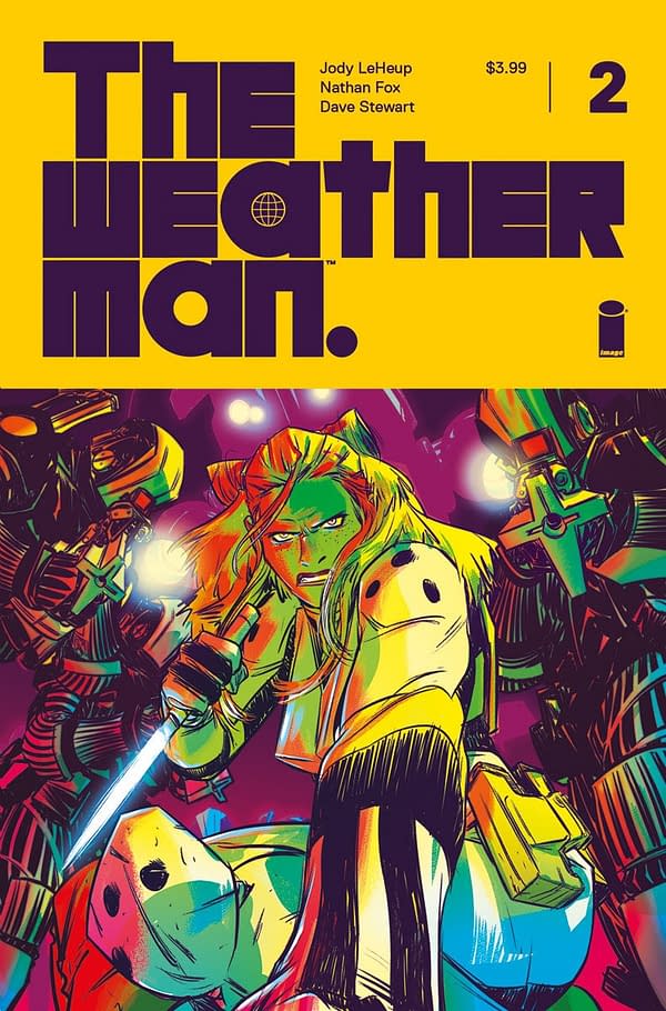 Behold: Nathan Fox's Limited Edition Wraparound Variant for The Weatherman #2