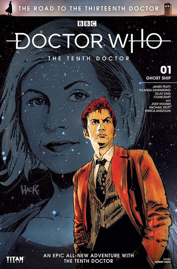 Doctor Who: Road to the Thirteenth Doctor - Tenth Doctor Special #1 cover by Robert Hack