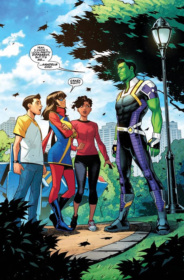 Hulk No More: Amadeus Cho is Now Called Brawn