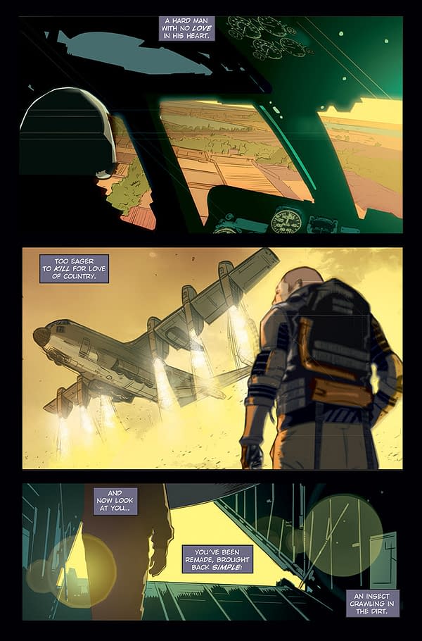 The Warning: Edward Laroche's High-Concept Military Sci-Fi Opera for Image Comics in November