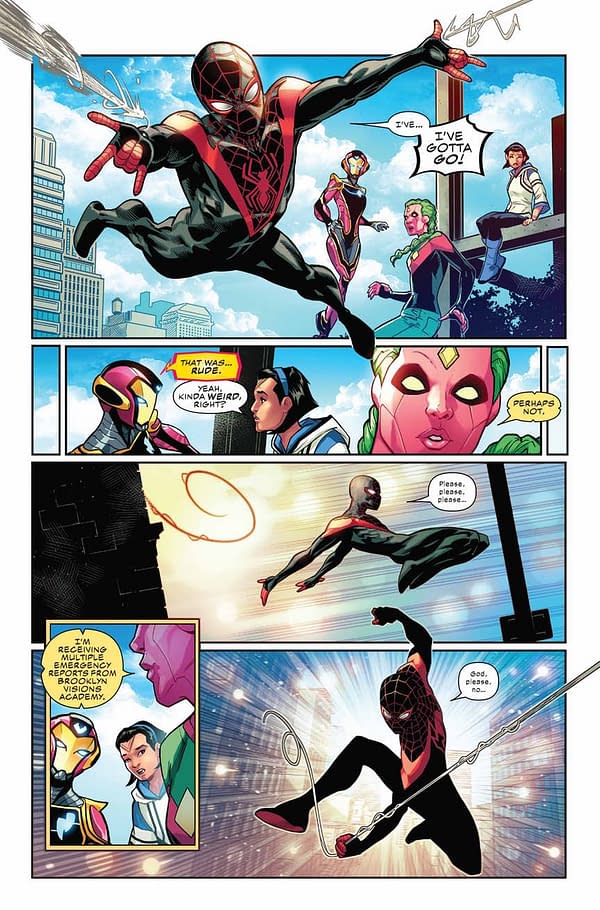 School Shooting at the Brooklyn Visions Academy in Champions #24 (Preview)
