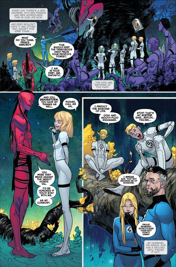 Valeria and Franklin Get Their Superhero Names in Fantastic Four #2