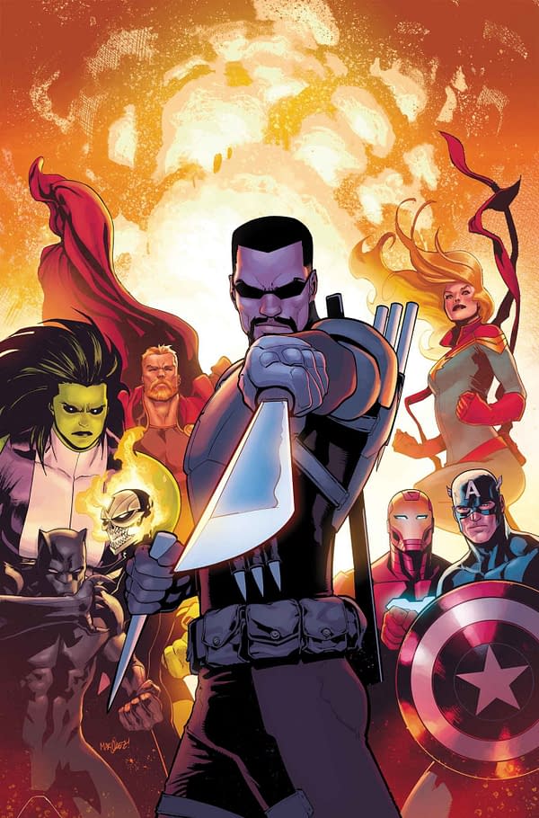 In March, Blade Officially Joins the Avengers as Dracula Dies&#8230; Again?