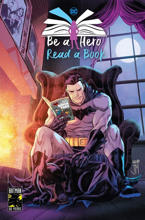 DC Comics to Library Patrons: "Read a Book"