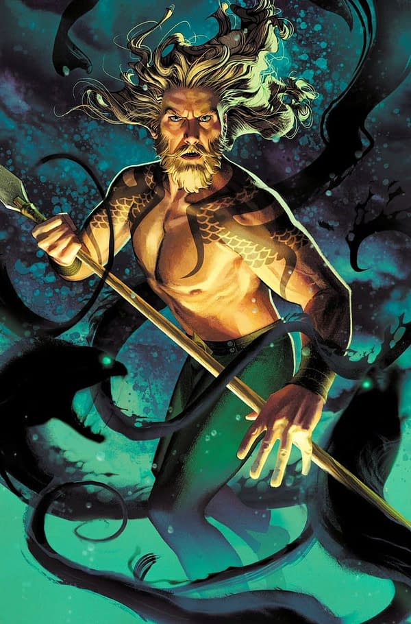 How Amnesiaquaman Got His New Tattoos in Aquaman #47 (Spoilers)