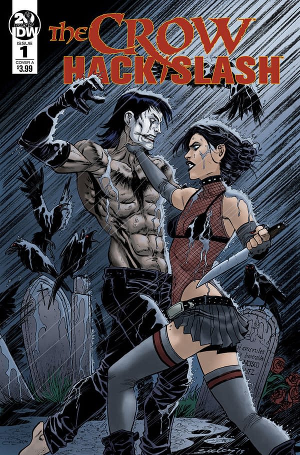 The Crow Crosses Over with Hack/Slash at IDW