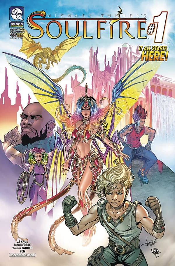 'Soulfire' Returns to Aspen Comics in June with Krul and Forte