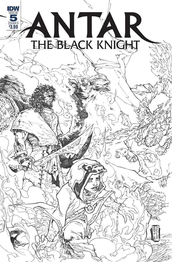 Where in the World is Antar The Black Knight? Orders For #2-5 Cancelled by IDW