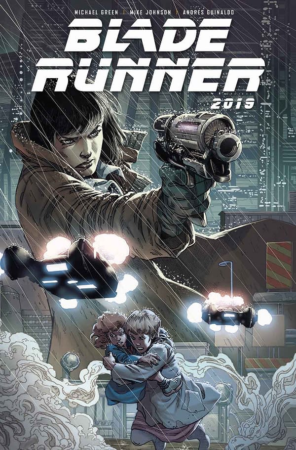 Andres Guinaldo' Cover for Titan Comics Blade Runner 2019 #1 Comic