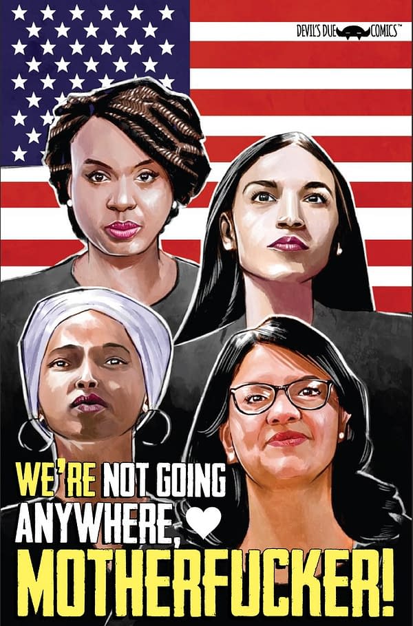 Alexandria Ocasio-Cortez and the Freshman Force Get a #2 Squad Special Comic, Out in December.
