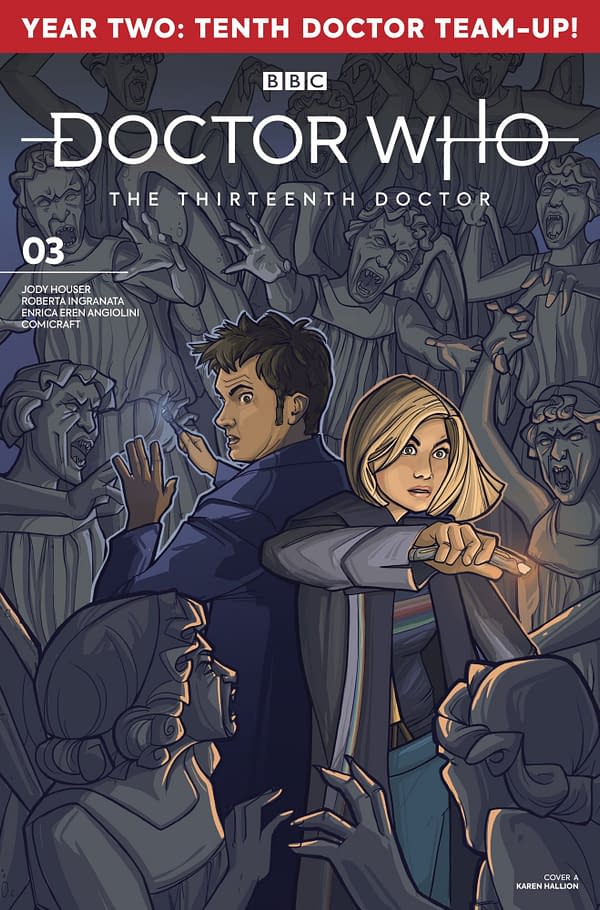 Tenth Doctor/Thirteenth Doctor Crossover With Horizon Zero Dawn in Titan Comics March 2020 Solicitations