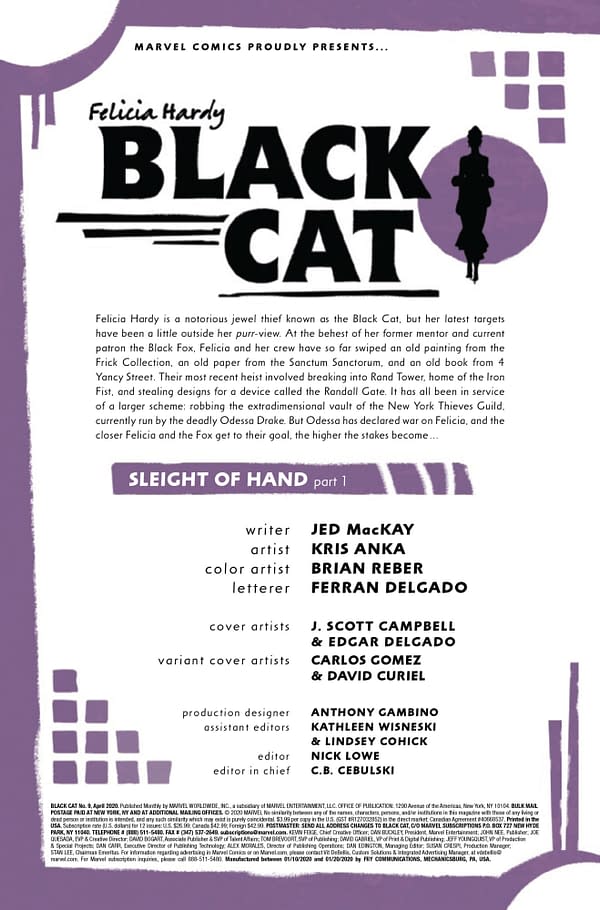 Black Cat #9 [Preview]