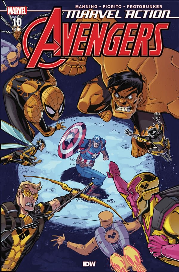 Yellow Hulk Pushes IDW Avengers #10 to $46 on eBay.