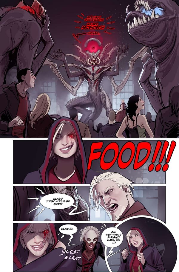 Death Vigil preview. Credit: Stjepan Šejić's Twitter.