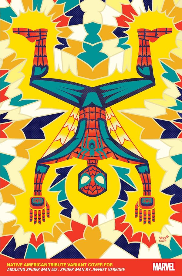 Jeffrey Veregge Creates Native American Heritage Variant Covers for Marvel