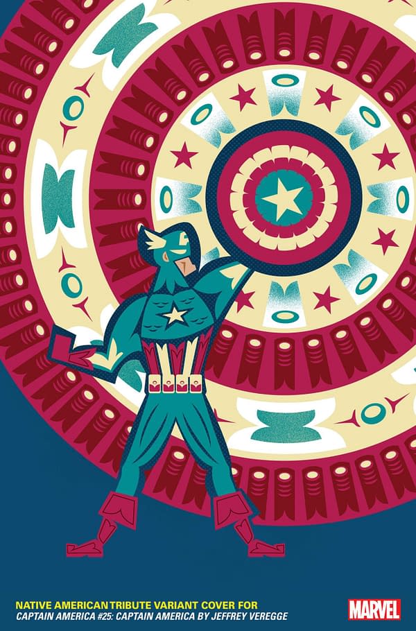 Jeffrey Veregge Creates Native American Heritage Variant Covers for Marvel