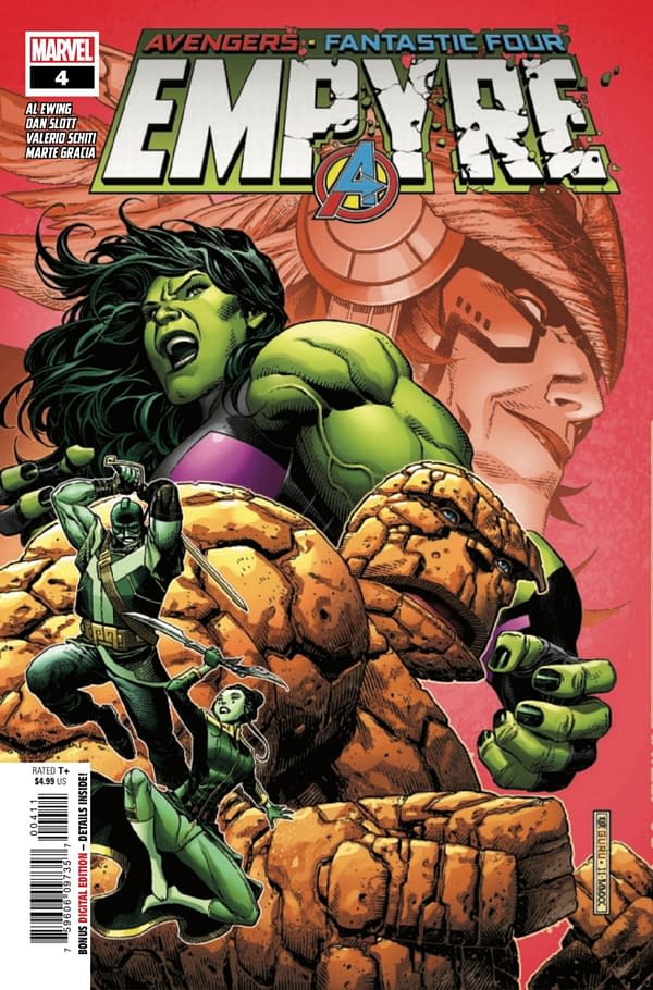 Empyre #4 contains a big Hulkling reveal. Credit: Marvel Comics