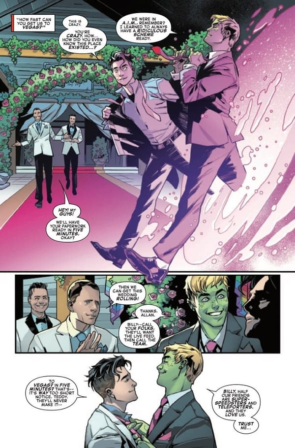 New Wedding Of Wiccan and Hulkling Scenes from Empyre #5 (Spoilers)