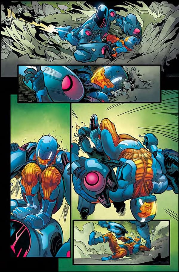 X-O Manowar #2 page. Credit: Valiant