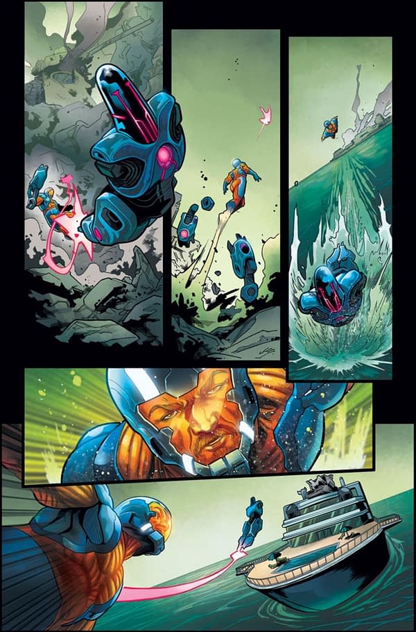 X-O Manowar #2 page. Credit: Valiant