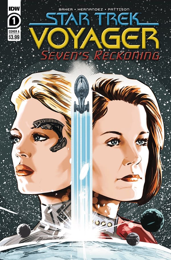 Seven Of Nine Gets Ger Own Star Trek Voyager Comic, Seven's Reckoning