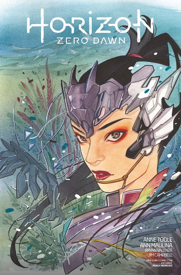 Peach Momoko Adds a Non-Existent NYCC Variant to Horizon Zero Dawn #1