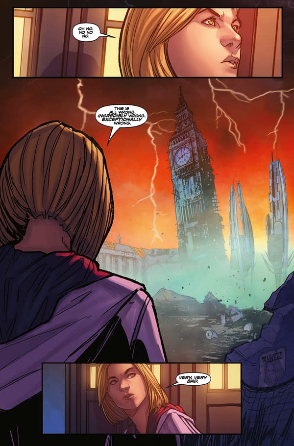 Preview of Doctor Who Comic #1 - Tenth And Thirteenth Vs Sea Devils