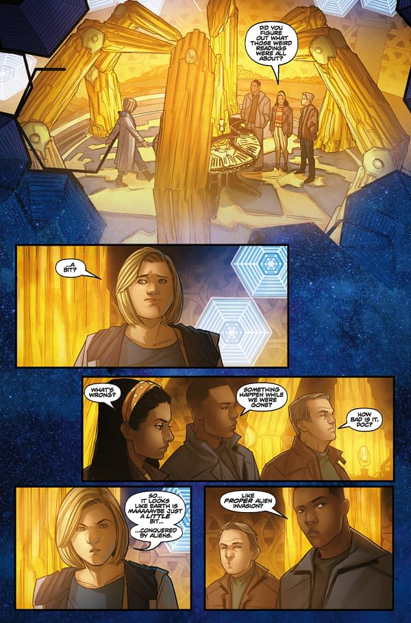 Preview of Doctor Who Comic #1