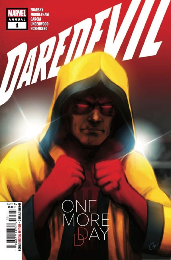 Chip Zdarsky writes Daredevil Annual #1. Credit: Marvel