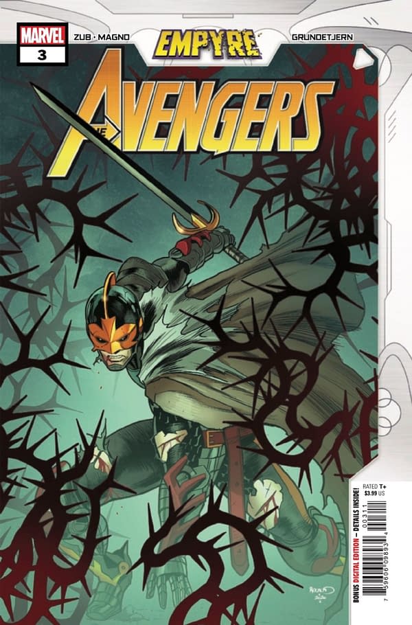 Empyre: Avengers #3 concludes Jim Zub's tie-in. Credit: Marvel