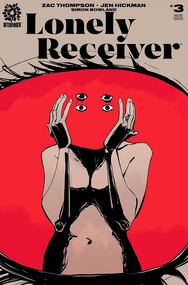 Lonely Receiver #3 cover. Credit: Aftershock