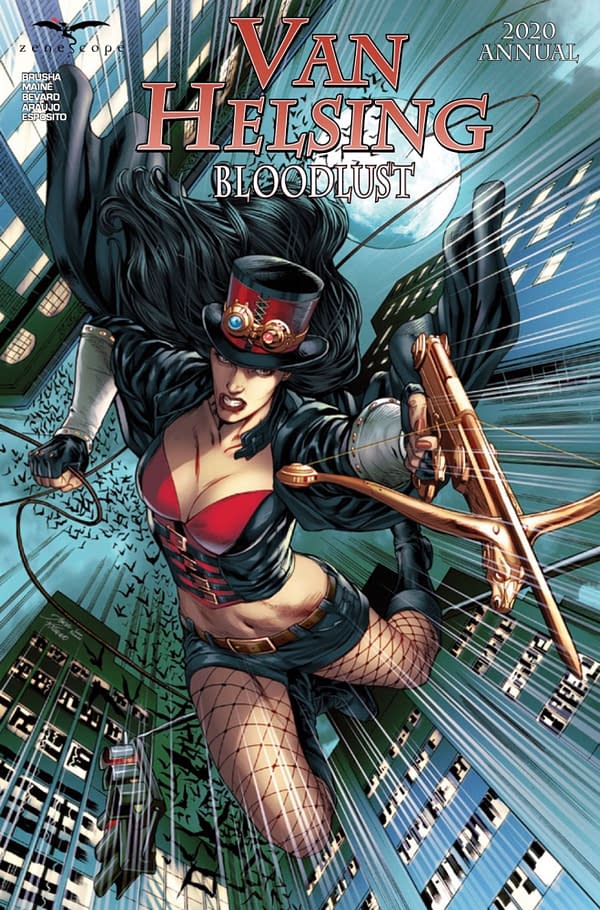 Van Helsing 2020 Annual: Bloodlust cover. Credit: Zenescope