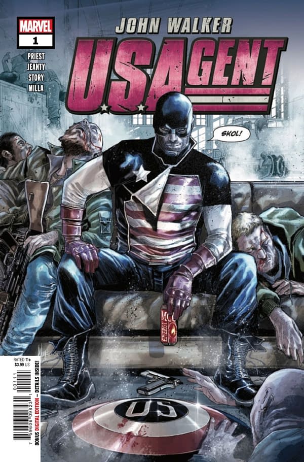 U.S.Agent #1 cover. Credit: Marvel