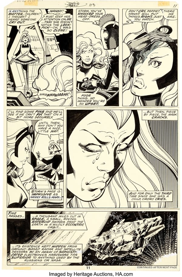X-Men Pages From John Byrne - And Jim Lee - At Auction