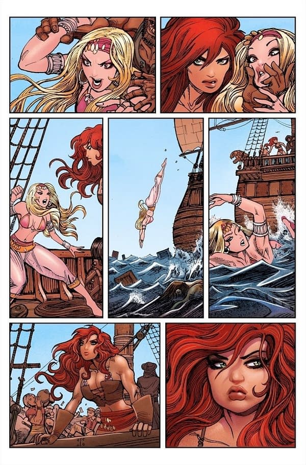 Amanda Conner and Jimmy Palmiotti Launch Invincible Red Sonja
