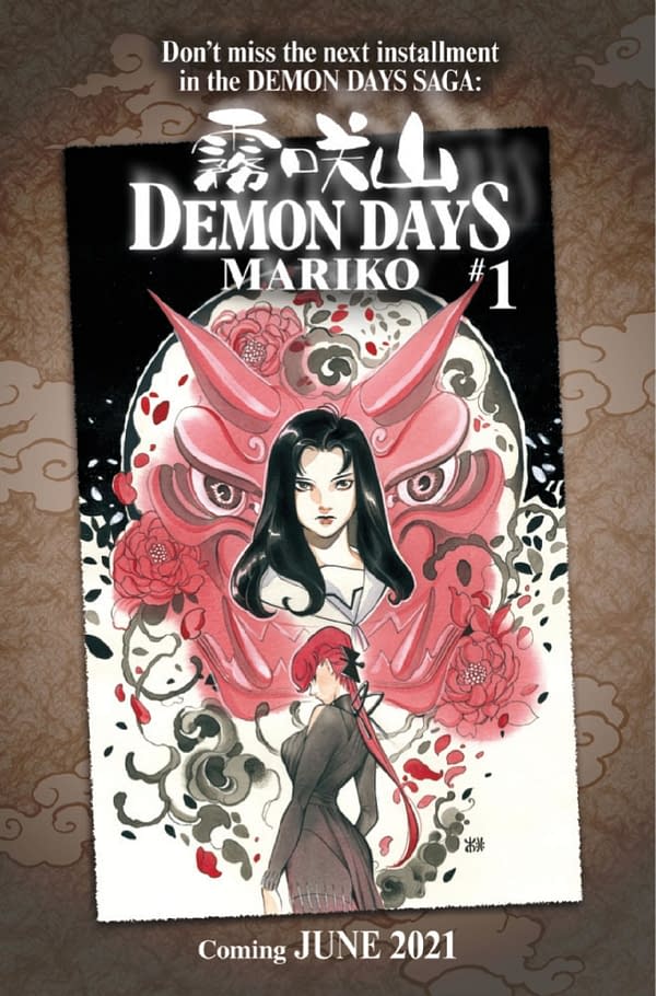Peach Momoko Creates Demon Days: Mariko From Marvel In June 2021