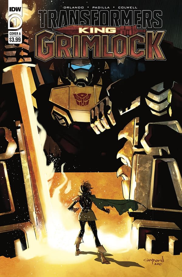 Transformers King Grimlock Issue 1 Cover A