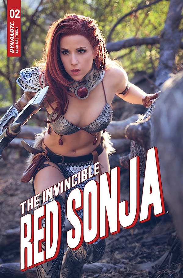 Dynamite Get Double FOC Sales Jumps For Red Sonja and Bettie Page