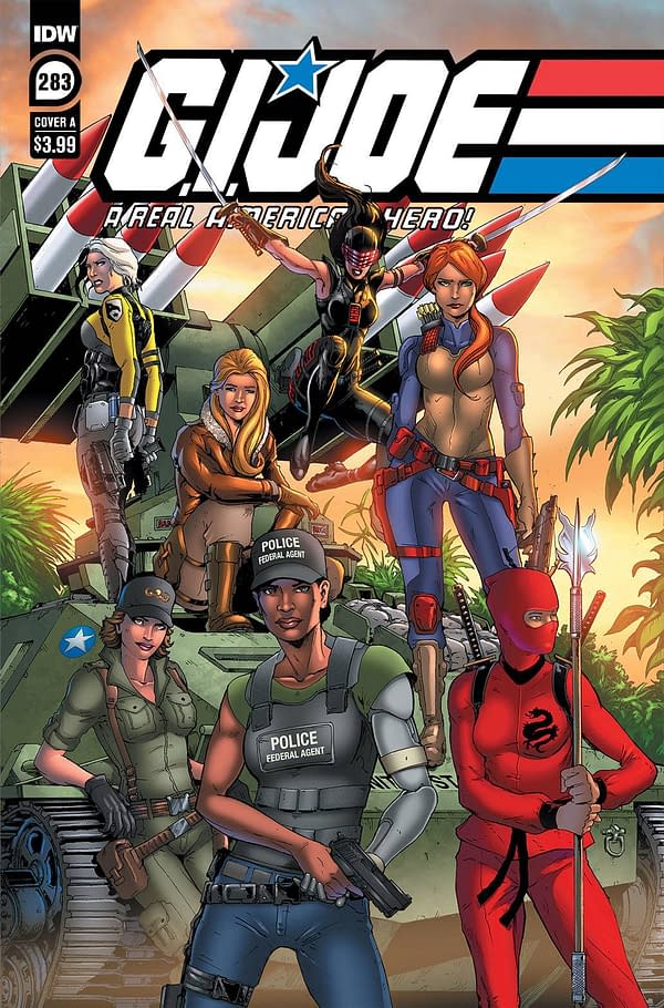 Cover image for GI JOE A REAL AMERICAN HERO #283 CVR A ANDREW GRIFFITH