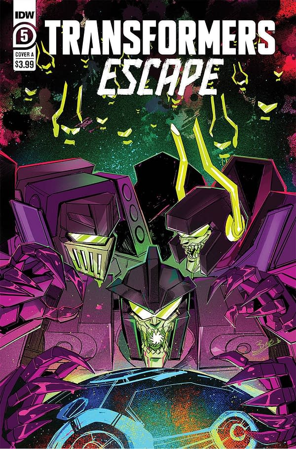 Cover image for TRANSFORMERS ESCAPE #5 (OF 5) CVR A MCGUIRE-SMITH