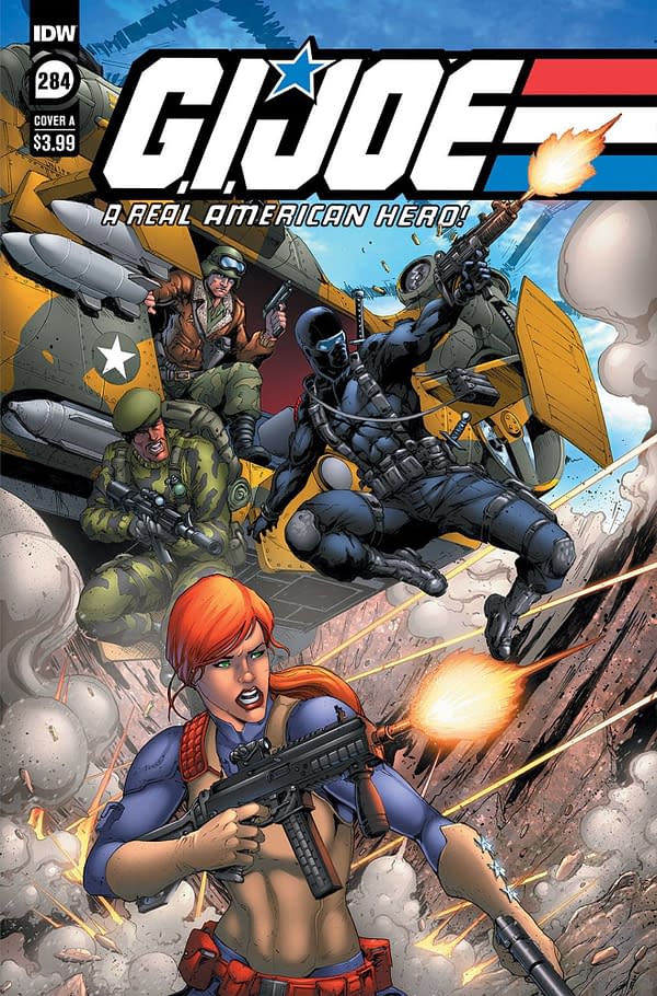 Cover image for GI JOE A REAL AMERICAN HERO #284 CVR A ANDREW GRIFFITH