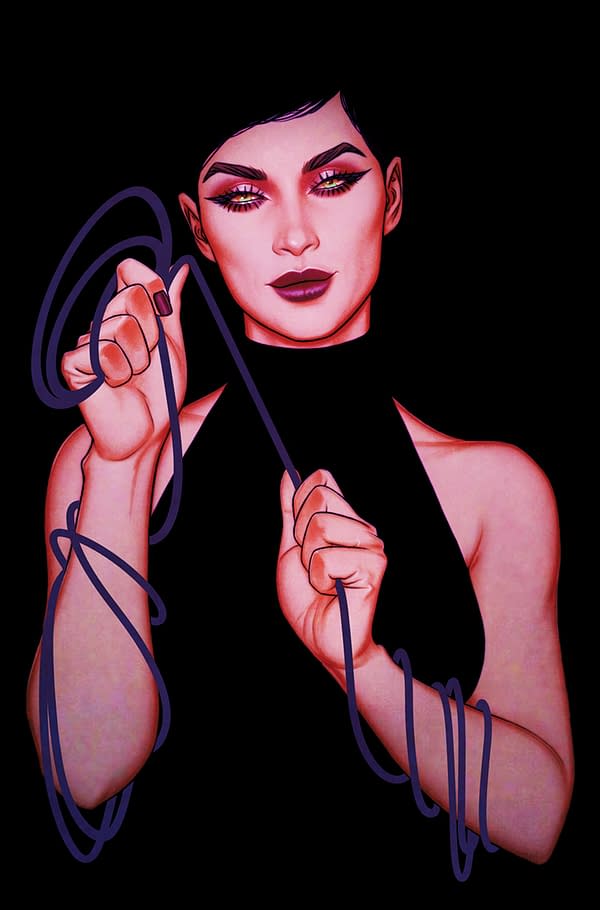 Cover image for CATWOMAN #35 CVR B JENNY FRISON CARD STOCK VAR (FEAR STATE)