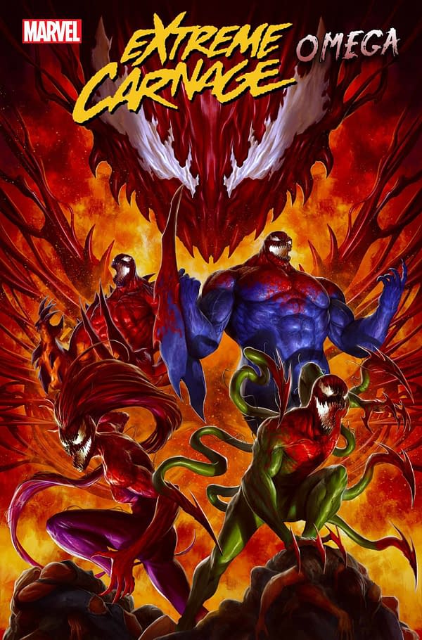 Cover image for EXTREME CARNAGE OMEGA #1