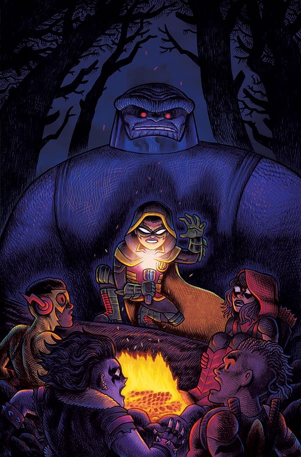 Cover image for ARE YOU AFRAID OF DARKSEID #1 (ONE SHOT) CVR A DAN HIPP