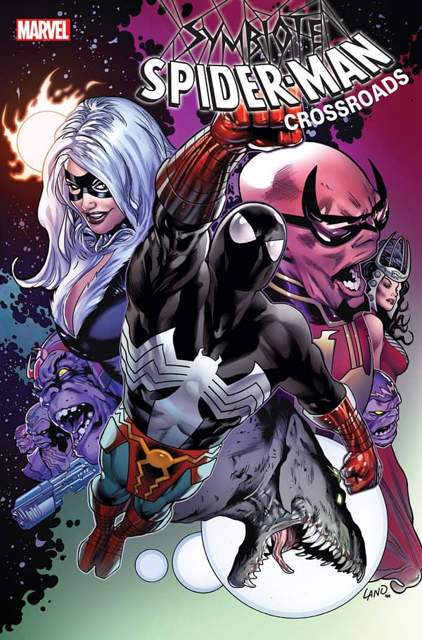 Cover image for SYMBIOTE SPIDER-MAN CROSSROADS #4 (OF 5)